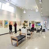 The art gallery at Cedar Hill